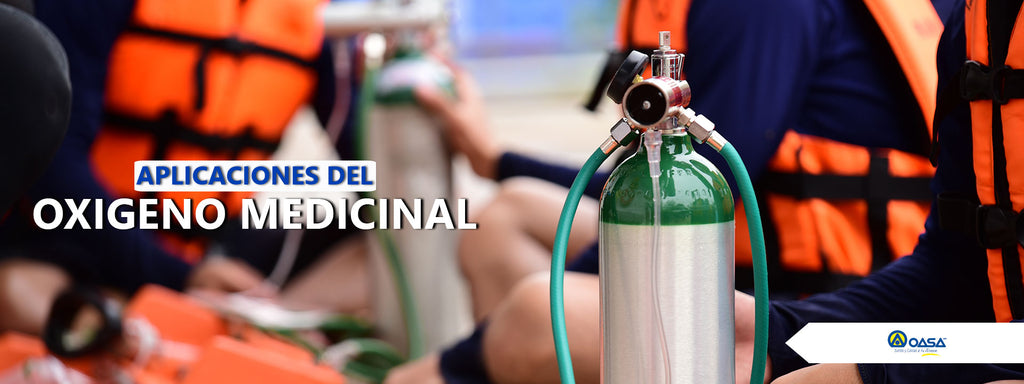 Aplicaciones del oxígeno medicinal